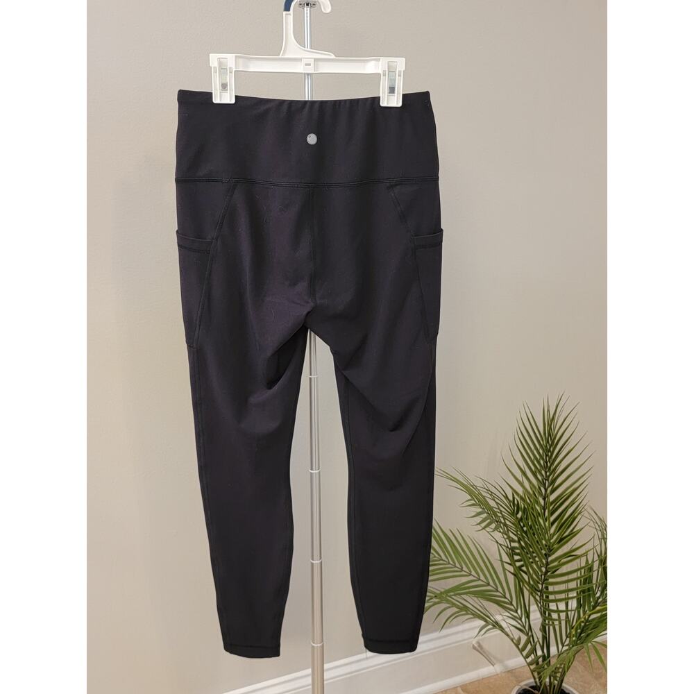 Yogalicious Black Full Length Legging Pockets - Picture 2 of 4